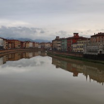 The river Arno in Pisa